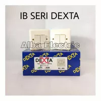 saklar seri tanam/saklar ib seri dexta/saklar double dalam tembok