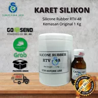 Silicone Rubber RTV 48 / Cetakan Silicon / Silikon 1 KG