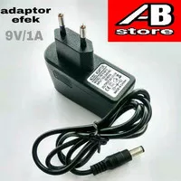 ADAPTOR EFEK 9V 1A / ADAPTOR 9 VOLT 1 AMPHERE