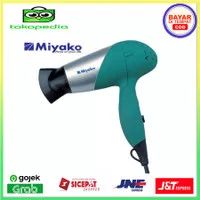 Miyako Hair Dryer HD 550 / Pengering Rambut HD550 - Green & Biru PROMO