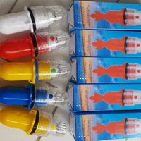 lampu torpedo / lampu nelayan 5 LED 1 batu 1 warna