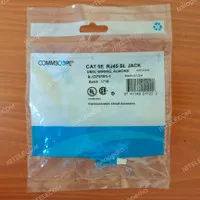 modular Jack cat 5e AMP commscope / RJ 45 cat 5E Jack AMP commscope