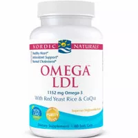 Nordic Naturals Omega LDL 1152mg Omega 3 With CoQ10 isi 60 Softgels