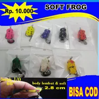 Soft frog Kodok Mini Umpan Casting GABUS 2.8