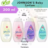 JOHNSONS Baby Lotion Pink / Milk Rice / Bedtime / Cotton touch 200 ml