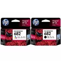 CARTRIDGE PRINTER HP 682 BLACK TINTA 682 HITAM ORIGINAL G.RESMI