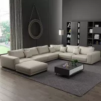 Sofa - Sofa Minimalis - Sofa Ruang Tamu - Sofa U - Sofa Leter U