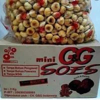 KUE SUS KERING ISI COKLAT 2 KG/ SOES GG 1 DUS