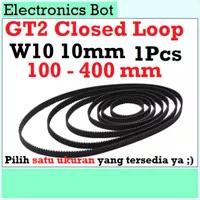 [EBS] GT2 Timing Belt 10mm Closed Loop W10 100-400 mm 100 150 200 250