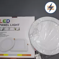 Lampu Panel Light Downlight LED Bulat 18 watt warna Putih