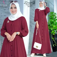 gamis dress wanita simple rayon Terbaru Original Shofiya ZERNITA dres