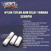 NYLON TEFLON AR CR ARM RELAY CONROD SHOCK YAMAHA SCORPIO