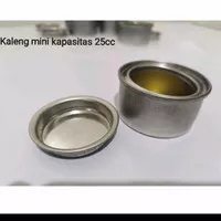 Kaleng Mini / Kaleng Cat Minyak / Kaleng Kosong Polos 25 ml