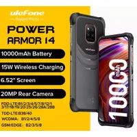 Ulefone Power Armor 14 Rugged 10000MAh Android 11 2.4G/5G WLAN NFC