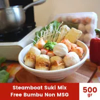 Steamboat Suki Mix 500 Gram (Free Bumbu Non MSG)