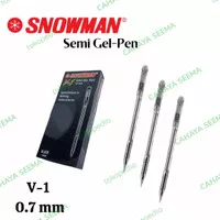 SNOWMAN Pulpen Pen Semi Gel 0,7 mm V-1 & V-5 1 pcs