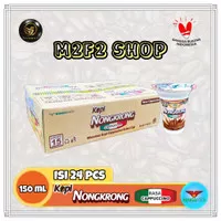 Minuman Kopi Nongkrong Cappuccino Cup | Gelas - 150 ml (Harga Karton)