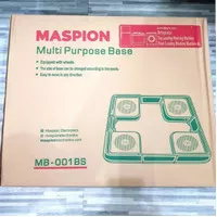 MASPION MB-001BS Roda Kulkas Mesin Cuci Tatakan Multi Purpose Base TOP