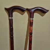 tongkat kayu galih asem | tongkat jalan kayu | tongkat jalan