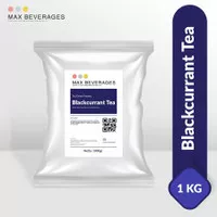 1 Kg Blackcurrant Tea Powder Drink / Bubuk Minuman Teh Blackcurrant