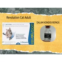 Obat kutu Revolution Cat Adult Kucing Dewasa 100% Original Repack