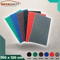 Keset karpet mie PVC / bihun / Karpet lantai 100 x 120cm 1 WARNA