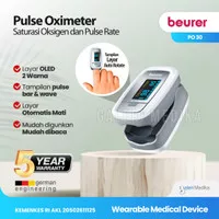 Beurer Pulse Oximeter PO-30 Alat Ukur Oksigen SpO2 Pulse Oxymeter PO30