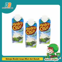 Paket Hydro Coco 330 ml ( isi 3 Botol ) / Air Kelapa Kemasan