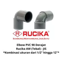 Fitting PVC Rucika Knie AW 3 - Elbow Aw 3"inch