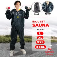 Sauna Suit Baju Sauna Set Jaket Celana Original Speeds 036-01