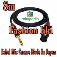KABEL MIC CANARE 8 METER AKAI TO FEMALE KABEL CANARE MADE IN JAPAN