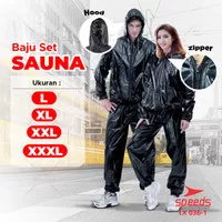 Sauna Suit Baju Sauana Set Jaket Celana Original 036-01