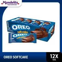 Oreo Biskuit Soft Cake Bolu Coklat 16g [1 Box Isi 12 pcs]- Snack