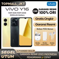Vivo Y16 3/32GB RAM 3GB ROM 32GB Garansi Resmi Vivo Indonesia