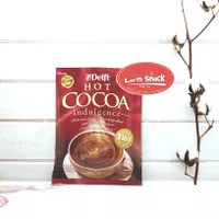 Delfi Hot Cocoa Indulgance Chocolate Drink Minuman Coklat 25gr isi 10