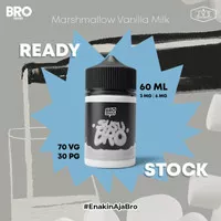 Susu Bro Marshmallow Vanilla Milk 60ML by Hero57 x JVS - Liquid Bro