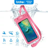 Trohe Kantong Casing HP Anti Air Mobile Phone Pouch Waterproof Mobile