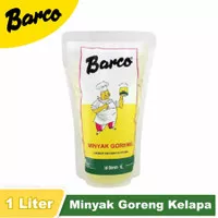 BARCO Minyak Goreng Kelapa Murni Coconut Cooking Oil 1 Liter