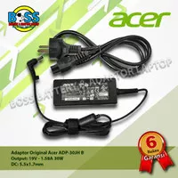 Adaptor Charger Notebook Acer ADP-30JH B original 19v 1.58a 30w