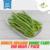 Buncis Organik Bionic Farm 250 Gram Fresh Green Bean Sayur Hijau Segar