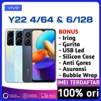 VIVO Y22 4/64GB + 6/128 GB Garansi Resmi + Full Bonus