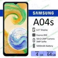 Samsung A04S Ram 4/64 GB Garansi resmi