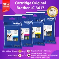 Cartridge Tinta + Chip LC3617 Printer Brother MFC-J3530DW J3530 J2730