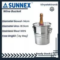 Wine Bucket Elegant Sunnex-Sunnex Ice Bucket Modern 20x19cm