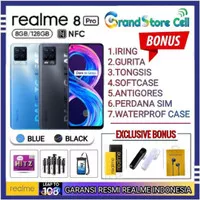 REALME 8 PRO RAM 8/128 GB REALME8 PRO GARANSI RESMI REALME INDONESIA