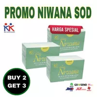 Niwana SOD 3 Box Antioksidan analog dari Jepang Solusi Radikal Bebas
