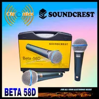 Microphone Kabel /Mic Kabel SOUNDCREST 58 Beta Koper (2Mic)