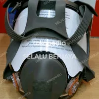 masker 3m 6800 full face respirator original product