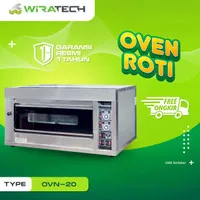 Mesin Oven Roti Gas Luxury 1 Deck 2 Trays - Oven Roti Kue