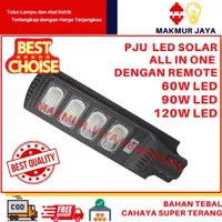 LAMPU JALAN PJU LED SOLAR CELL ALL IN ONE 30W 60W 90W 120W WATT/ PJU